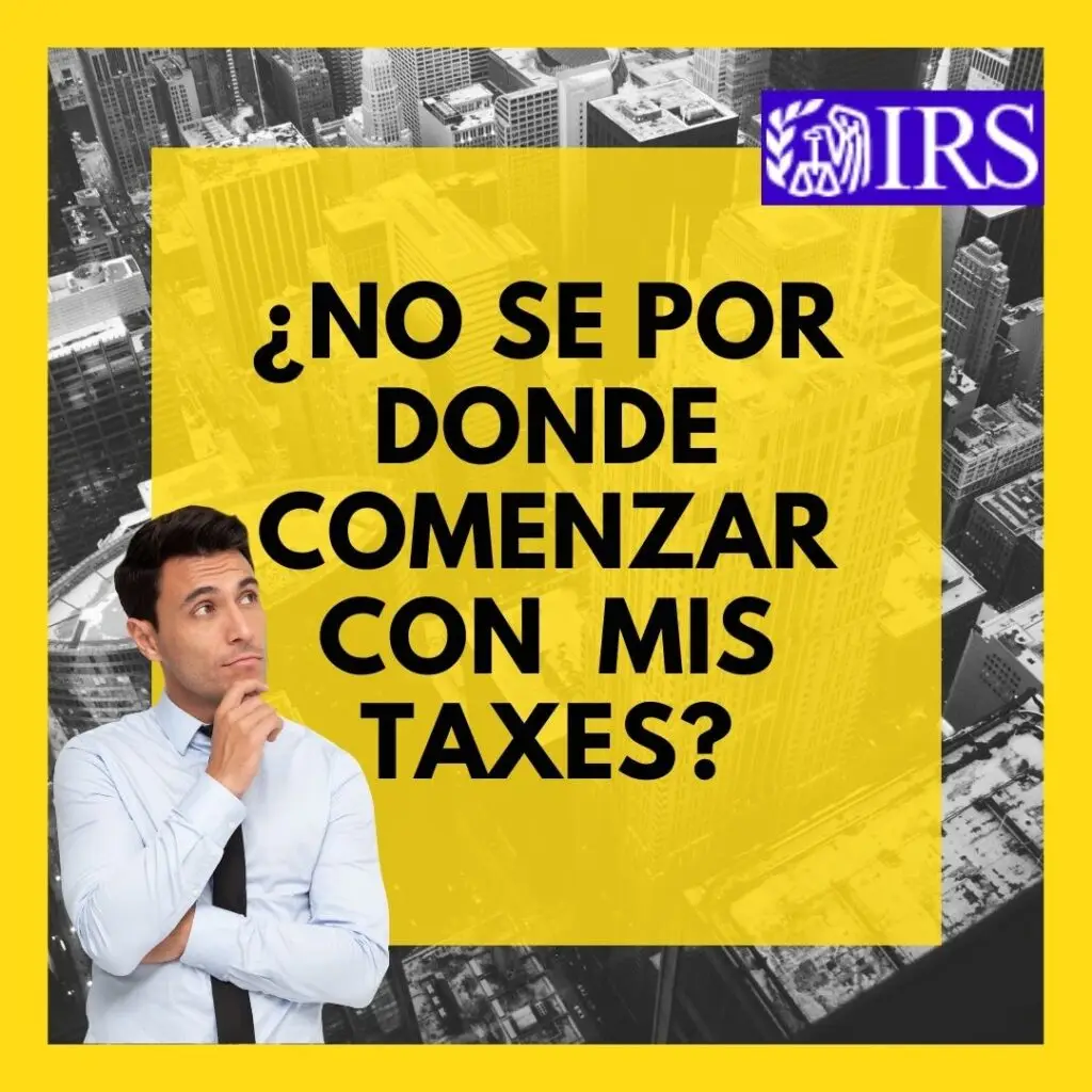 taxes, bookkeeping, publicidad, pagina Web, preparacion de taxes